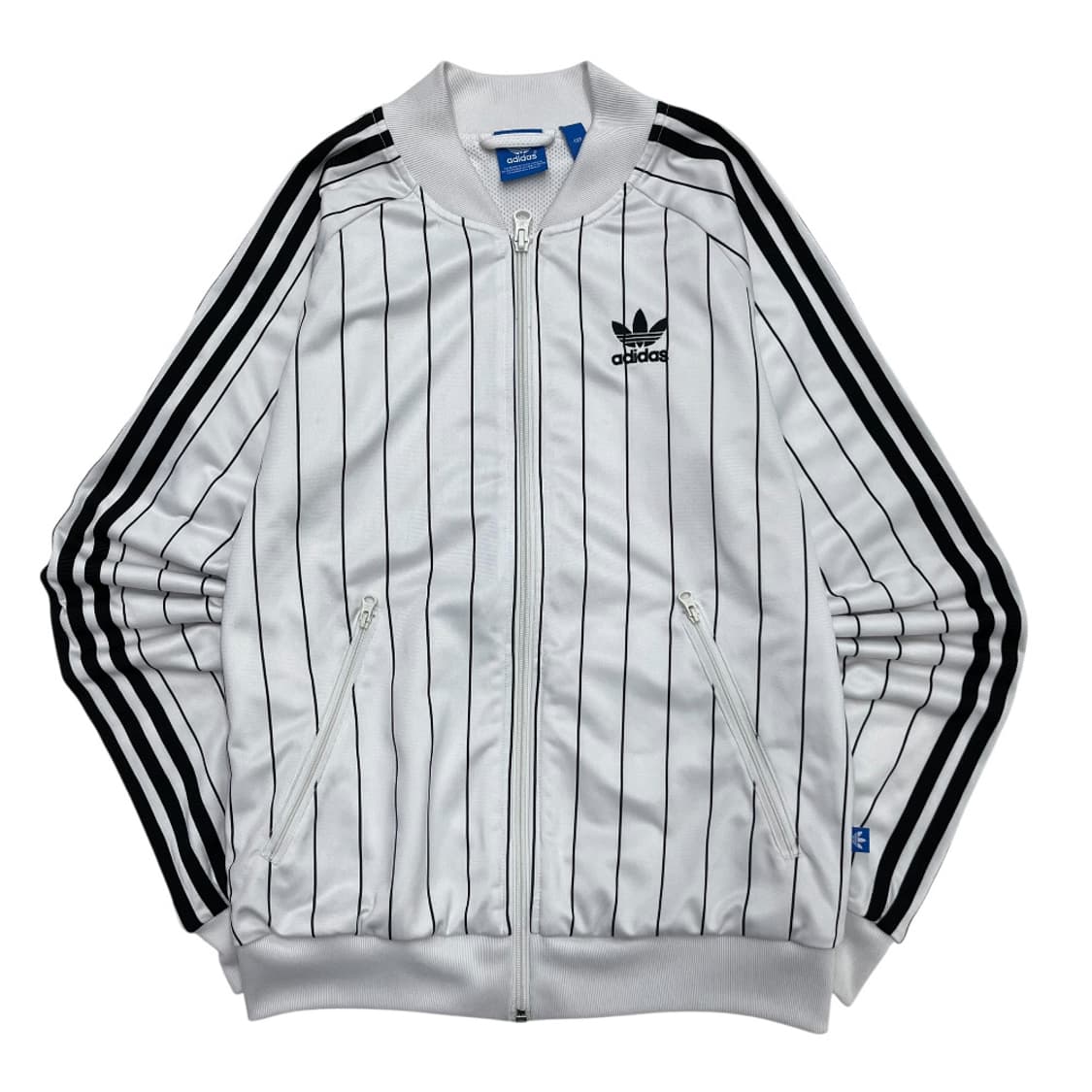 아디다스 블랙라인 화이트 블랙 단가라 트랙탑 85 상품이미지4