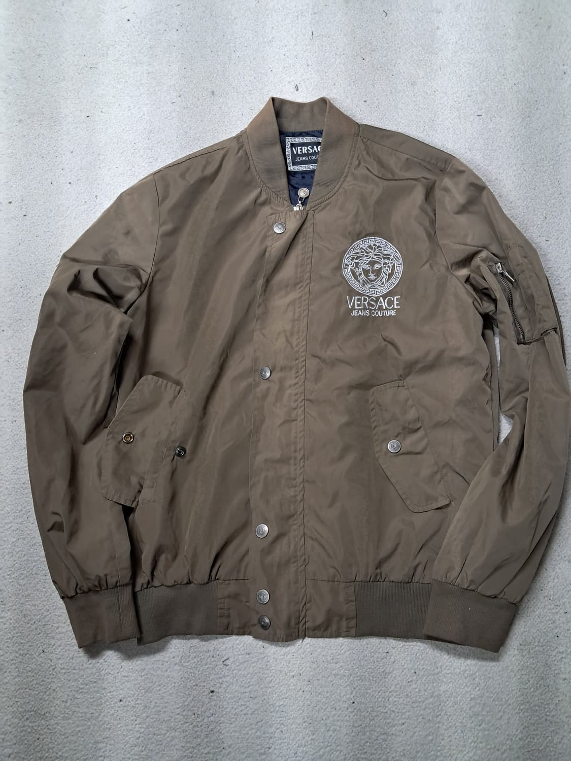 1990s 베르사체 진스꾸뛰르 메두사 나일론 집업 상품이미지1