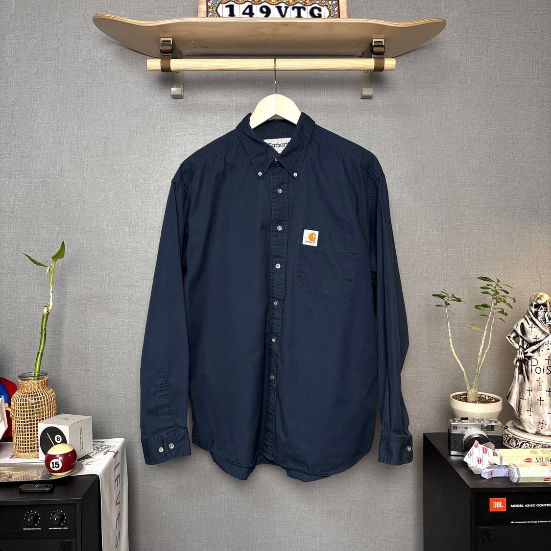 칼하트 네이비셔츠 상품이미지2