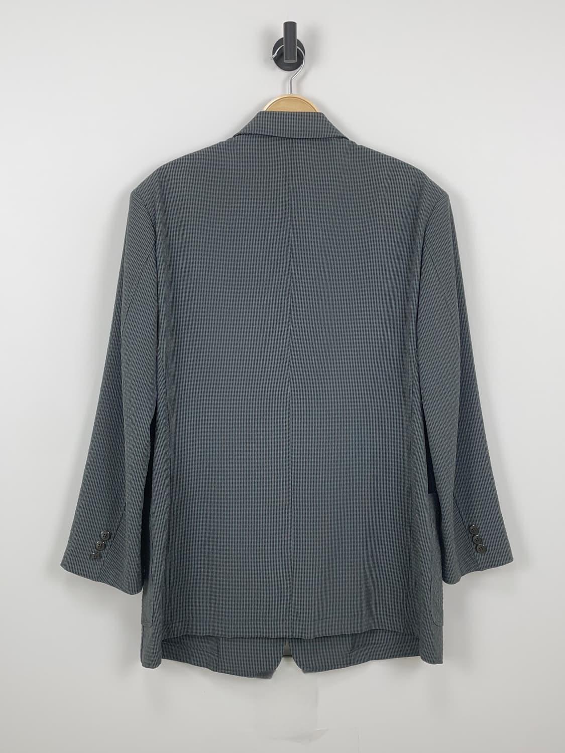 입생로랑(Yves Saint Laurent) 쁘띠 체크 로고 자수 자켓 상품이미지5