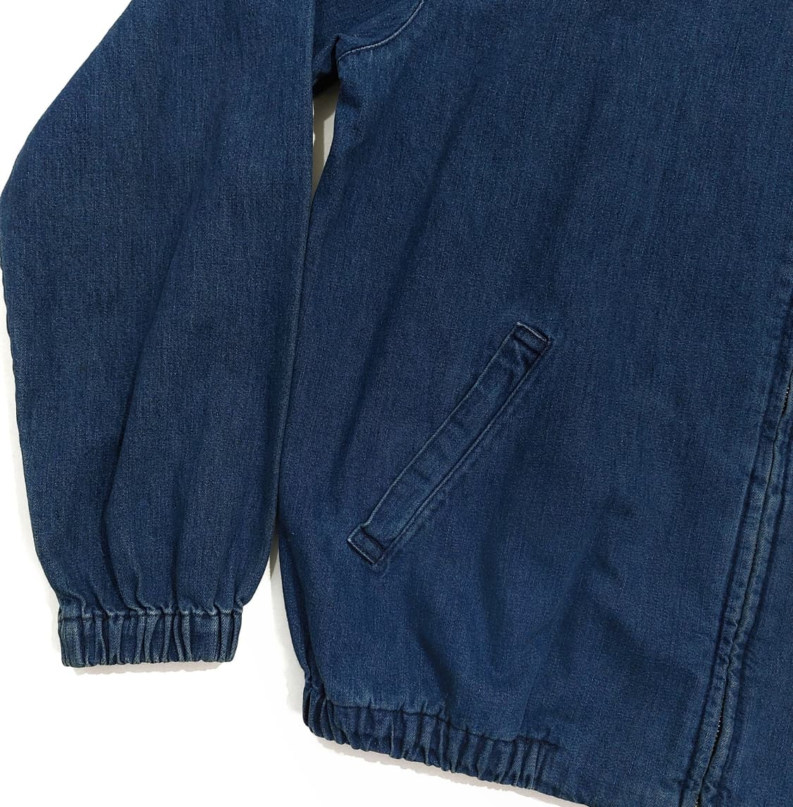 폴로 데님 해링턴 블루종 90s usa made 2xl (110 이상) 상품이미지6