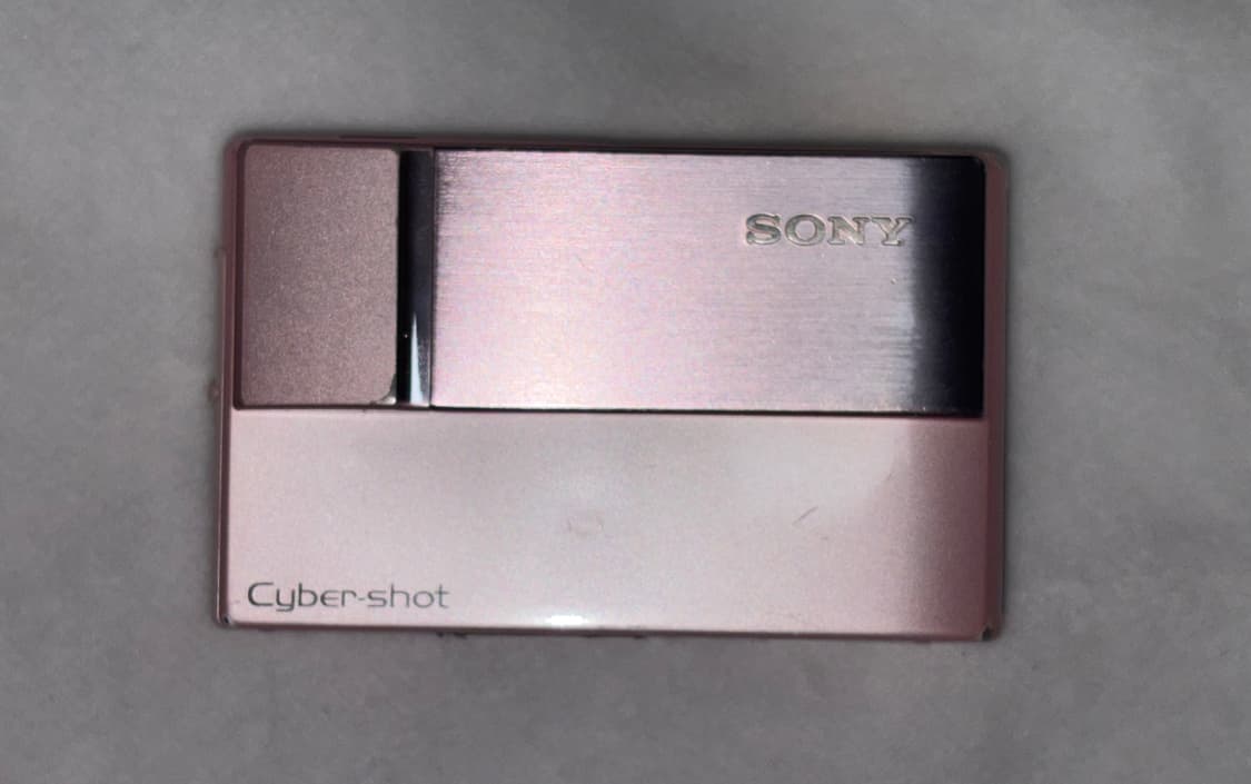 소니 사이버샷 dsc-t10 베이비 핑크 색상 디카 디지털 카메라 판매 상품이미지3