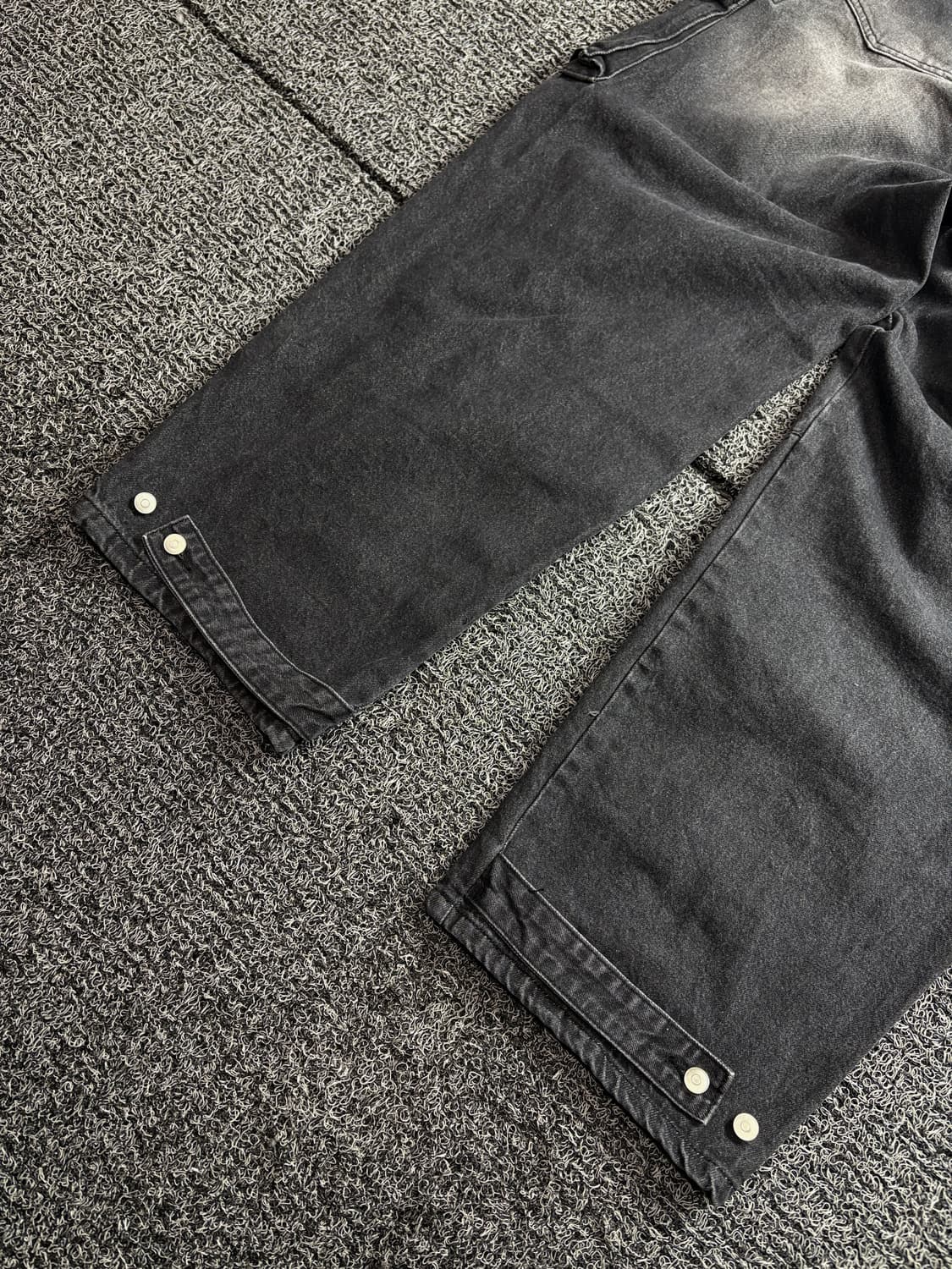 빈티지 아카이브 멀티 포켓 와이드 카고 데님 팬츠 2422 상품이미지5