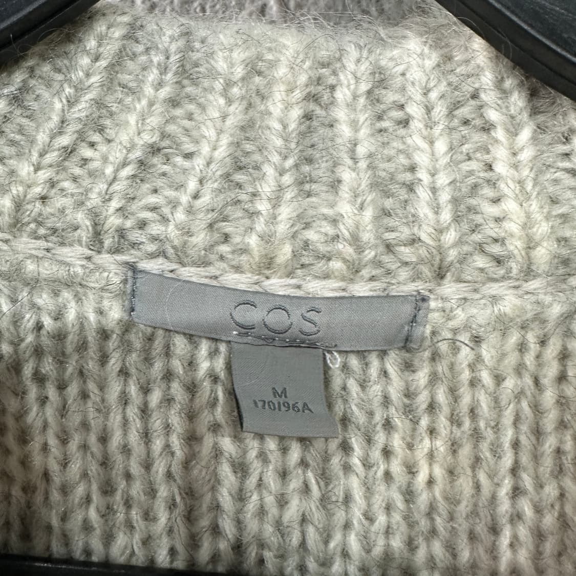 COS 코스 모헤어 울 니트 여성M 상품이미지3
