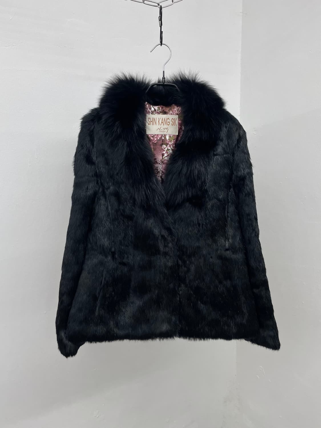 블랙 렉스 폭스 퍼자켓  상품이미지1