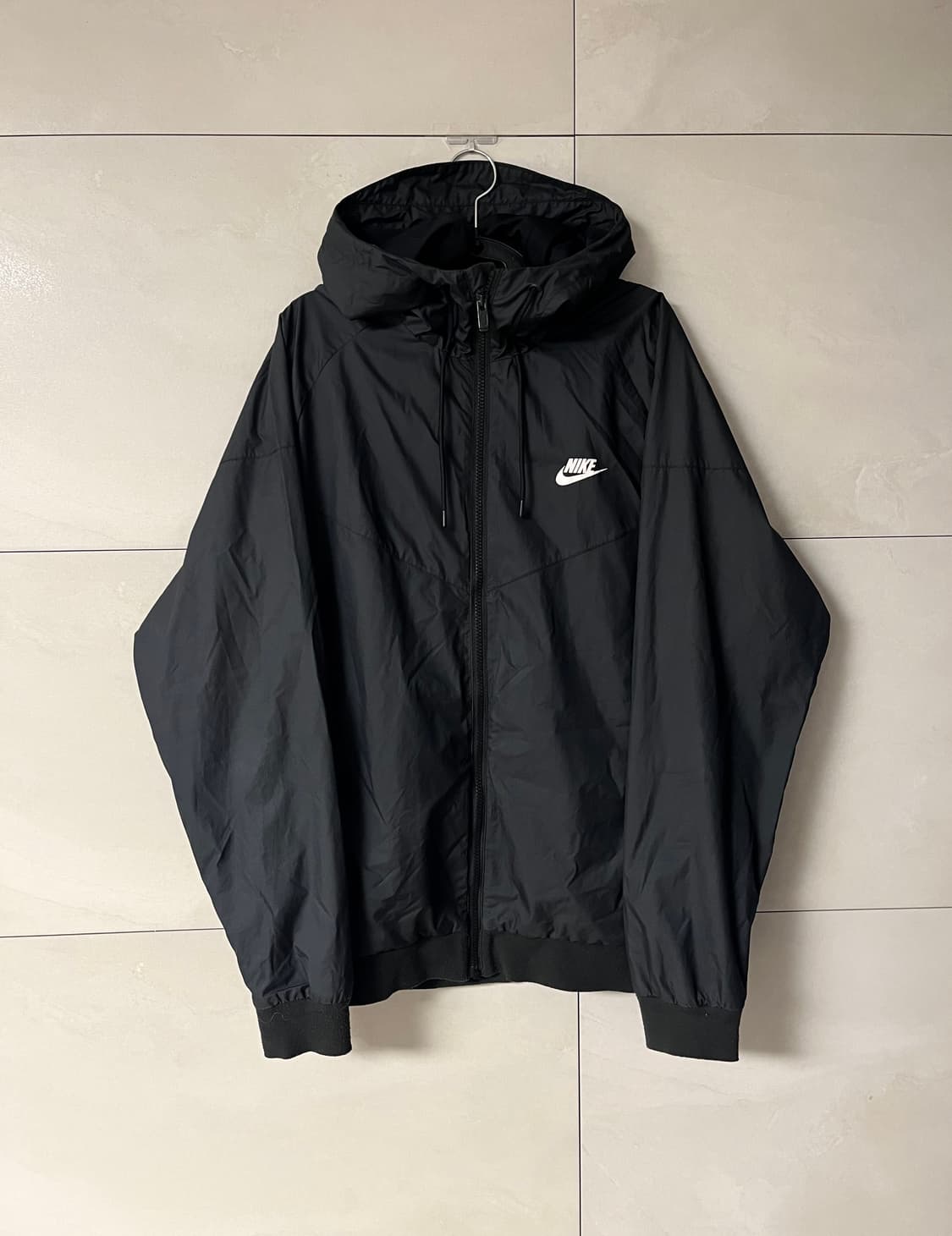 (2XL) 나이키 윈드러너 우븐 바람막이 블랙 상품이미지1