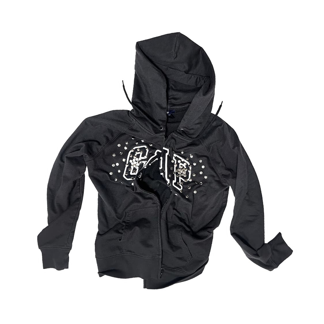 갭(GAP) 리벳 후드집업 상품이미지1