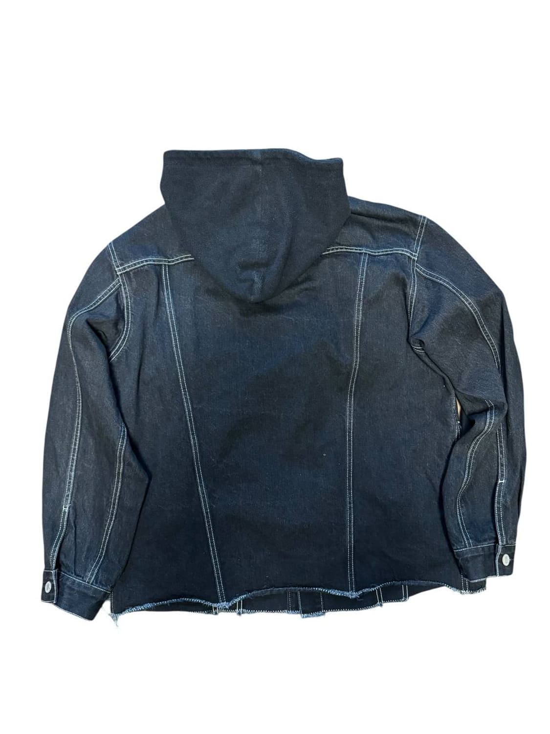 언더커버 AW23 후드 데님 셔츠 상품이미지2