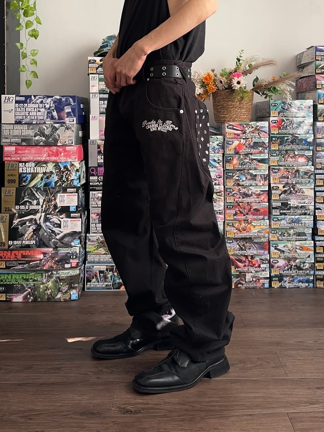 Rimastern 이모지 로우 트위스트 진 상품이미지5