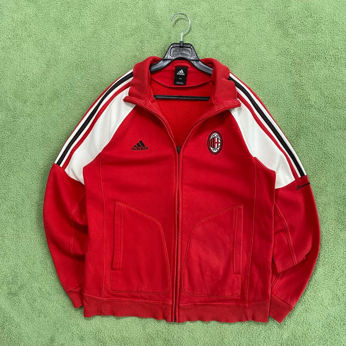 아디다스 AC밀란 코튼 져지 집업 상품이미지2