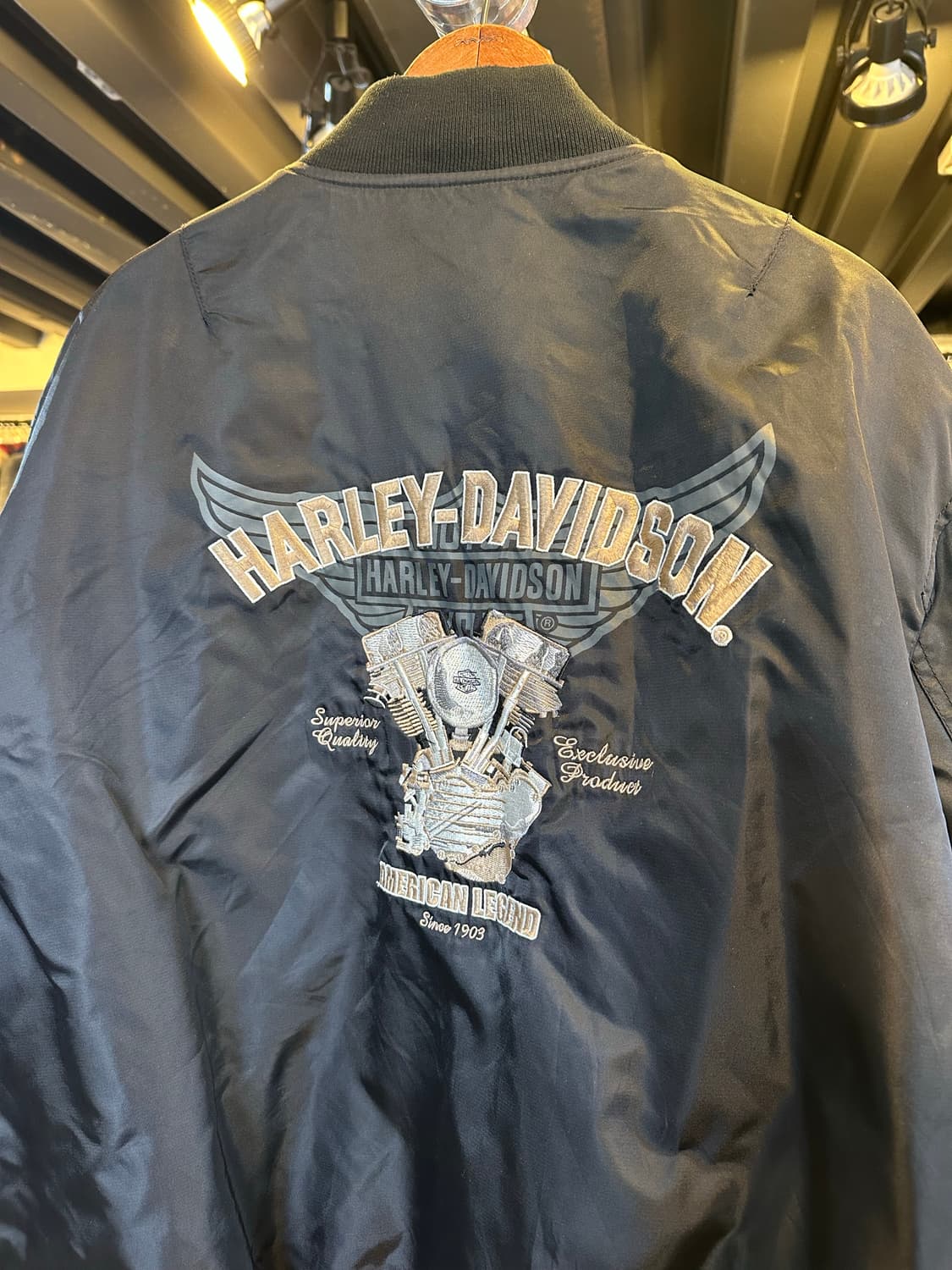 할리데이비슨 퀄팅 라이닝 붐버 자켓 상품이미지7