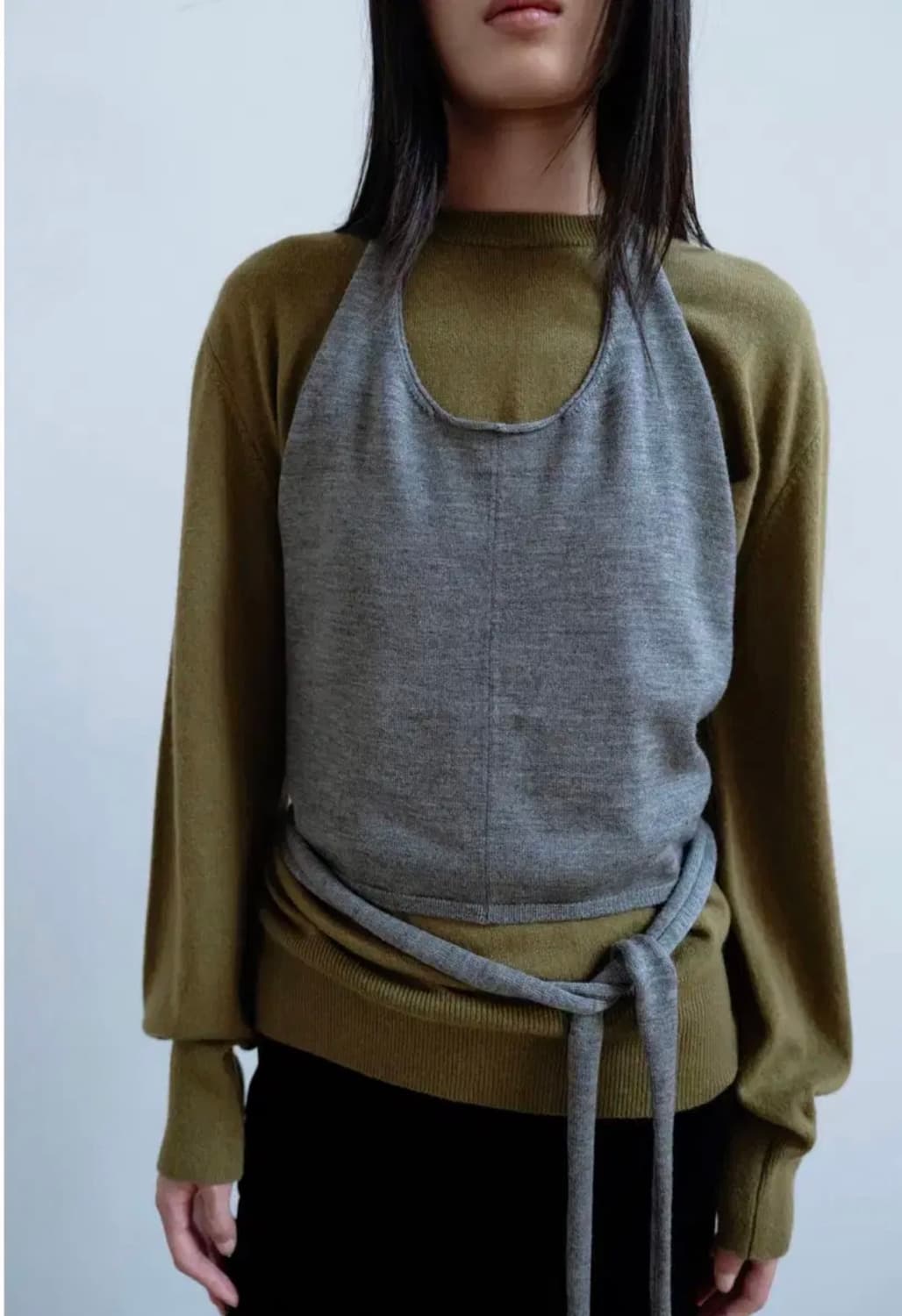 모노하 울 홀터 탑 상품이미지1