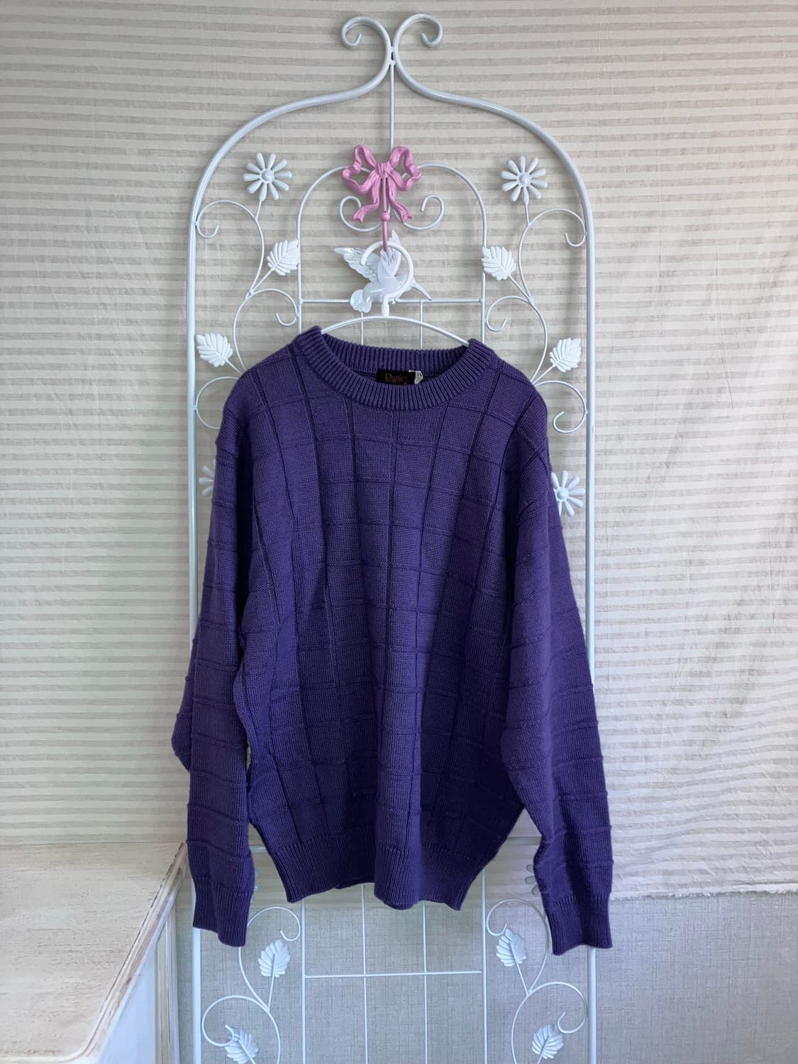 jpn vintage 퍼플 니트 y2k 스트릿 갸루 펑키 일본빈티지 44 상품이미지1