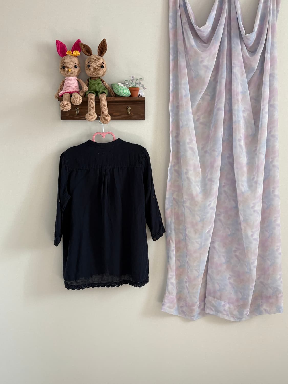 네이비 블라우스 상품이미지3