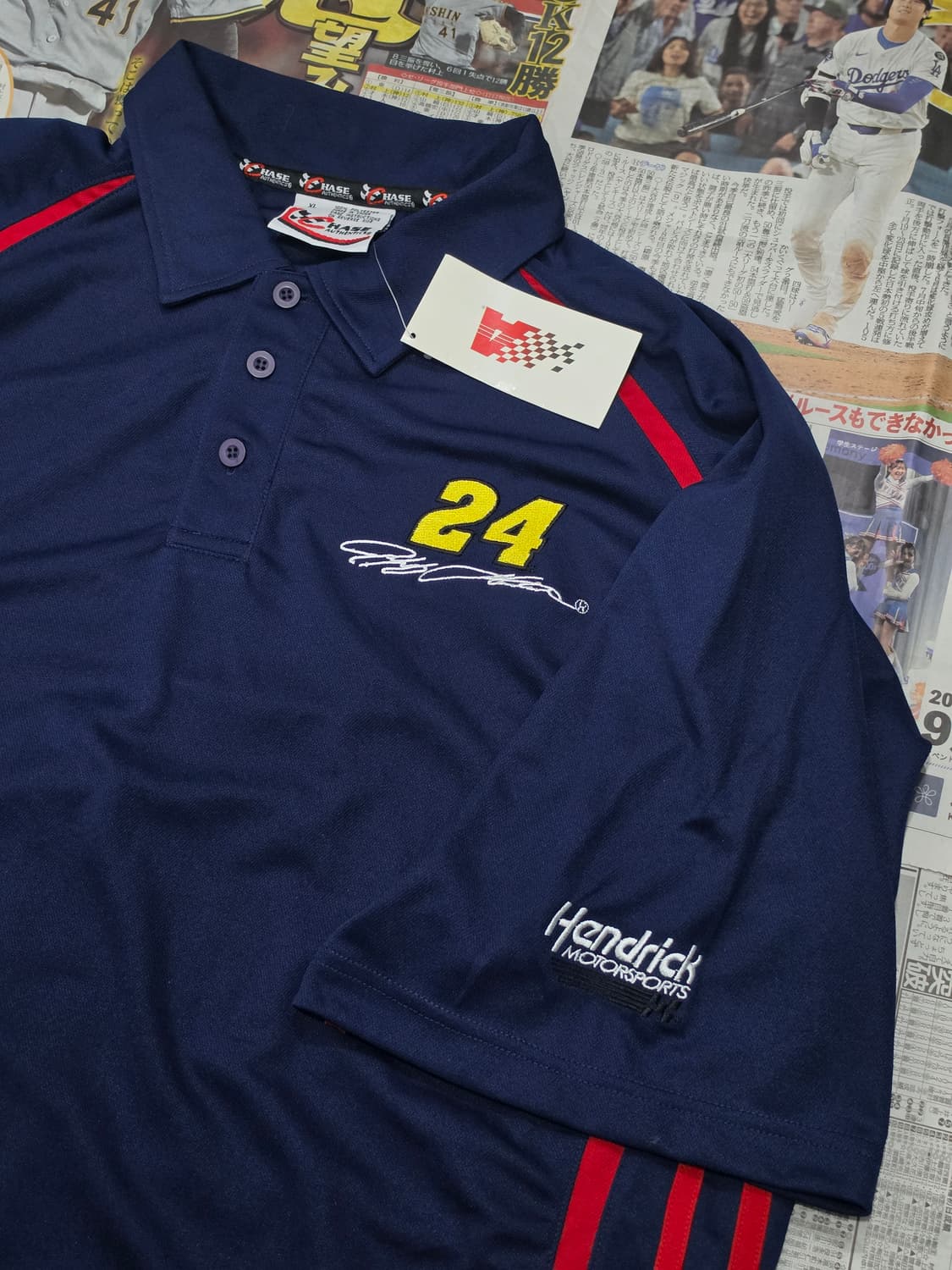 Nascar 'Jeff Gordon 24' PK반팔 XL 상품이미지4