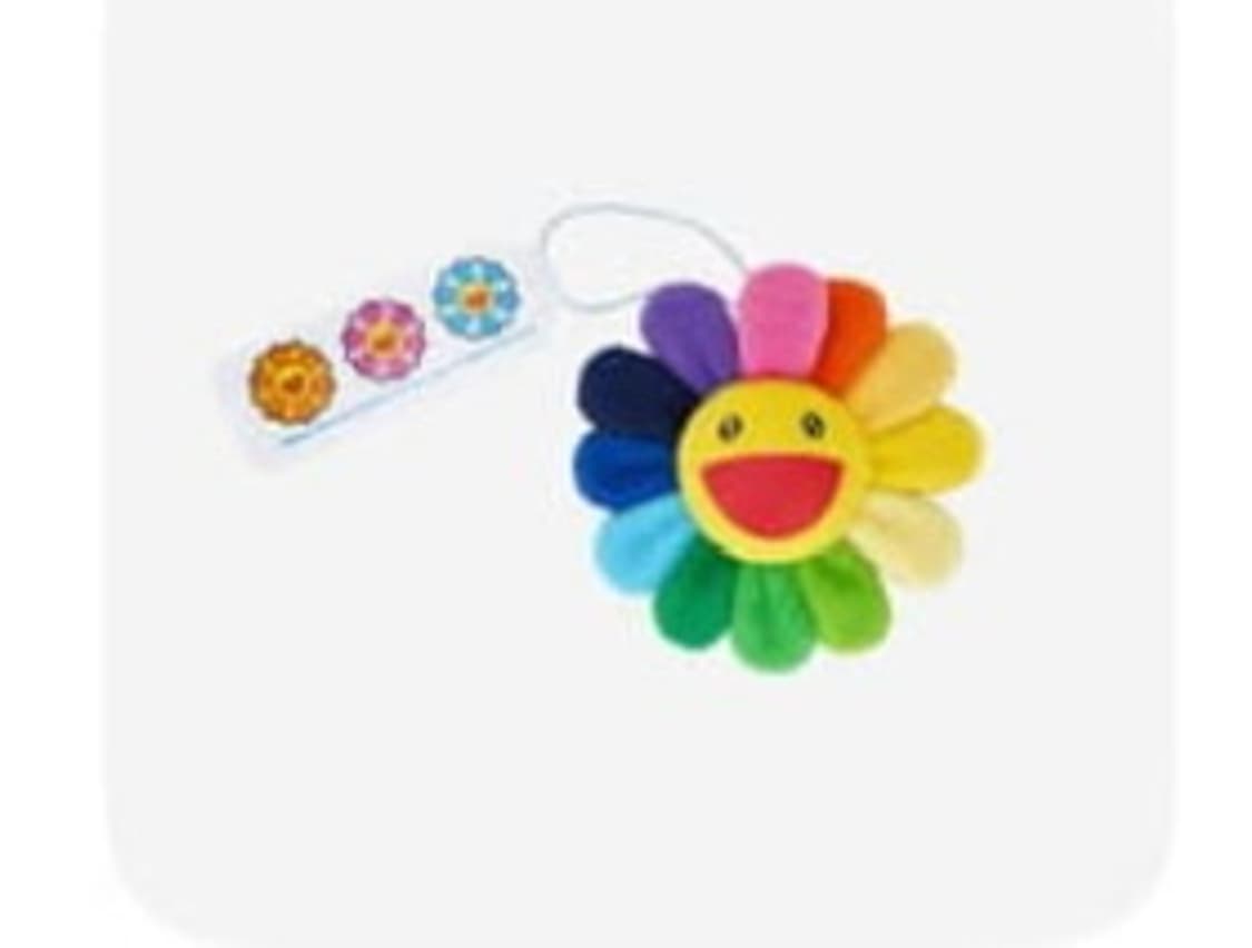 카이카이키키 플라워 키체인 레인보우 새상품 상품이미지1