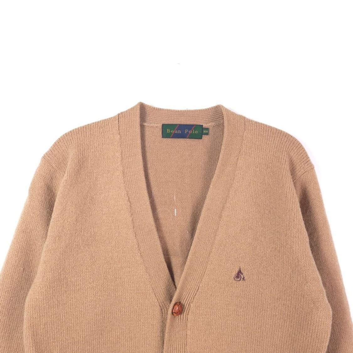 빈폴 클래식 카멜 울 니트 가디건 L 상품이미지3
