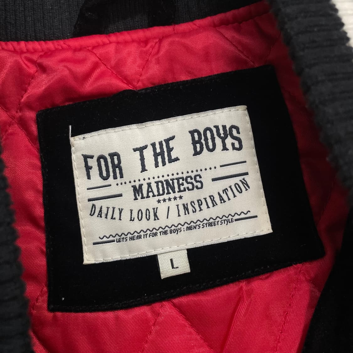 Madness 알레스카 벨벳 스카잔 자켓 블랙 상품이미지5