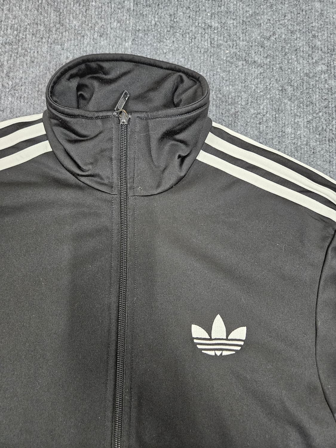 아디다스 파이어버드 져지 블랙 100 오버핏 (급처) 상품이미지2