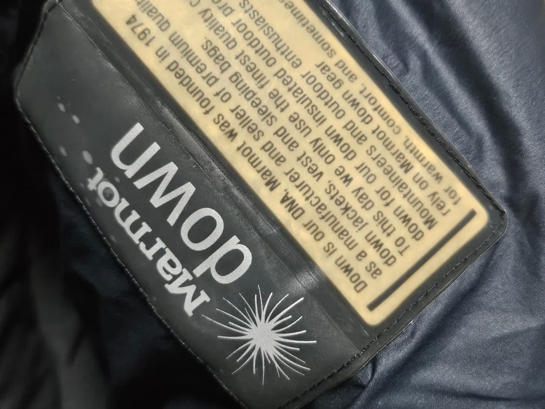 마멋 Marmot 경량 구스 다운 패딩 네이비 95 상품이미지5