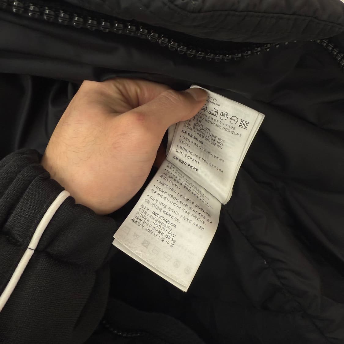 [백화점판/1] 몽클레어 클루니 패딩 블랙 상품이미지6