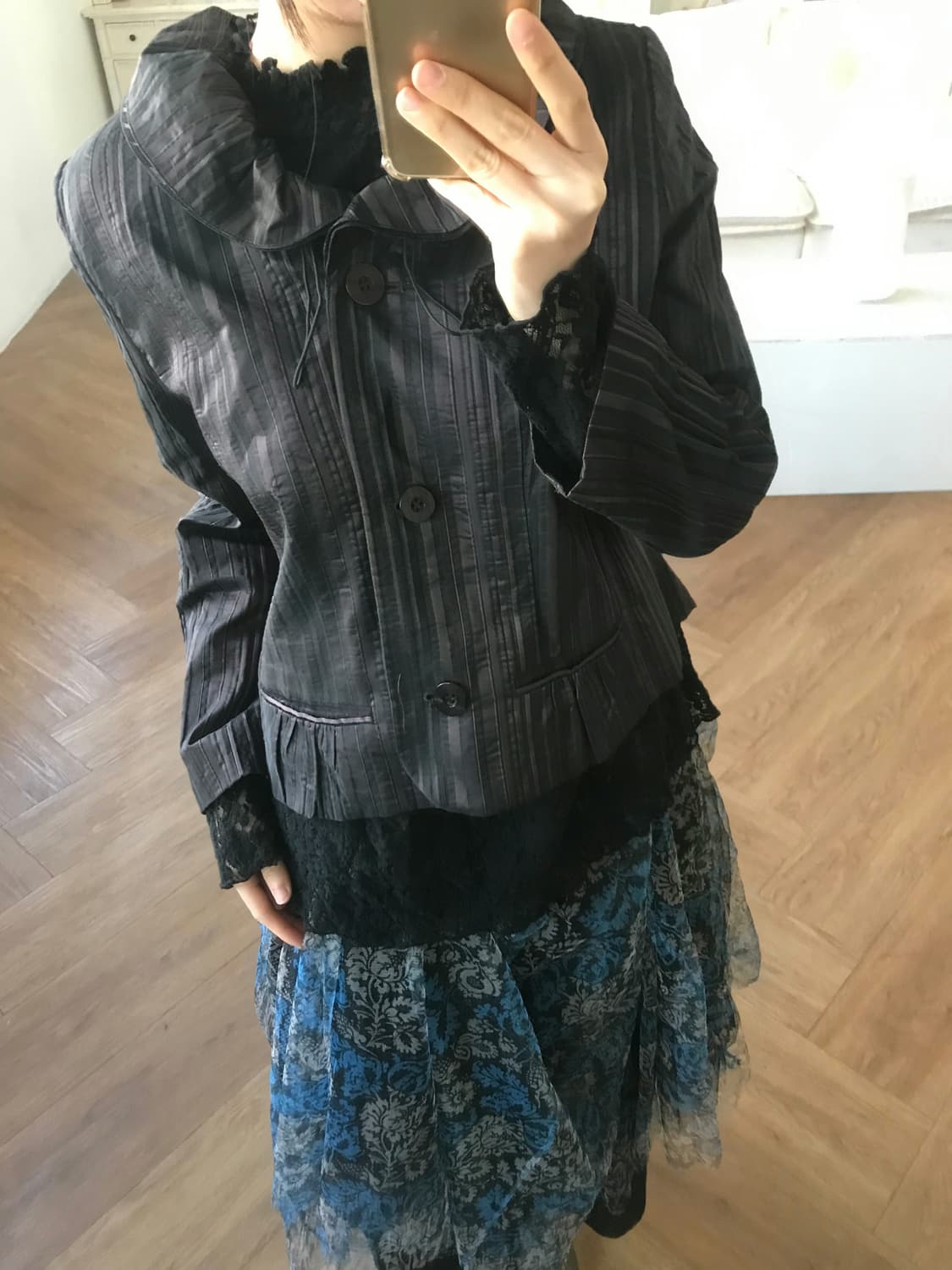 vintage stripe jacket 상품이미지5