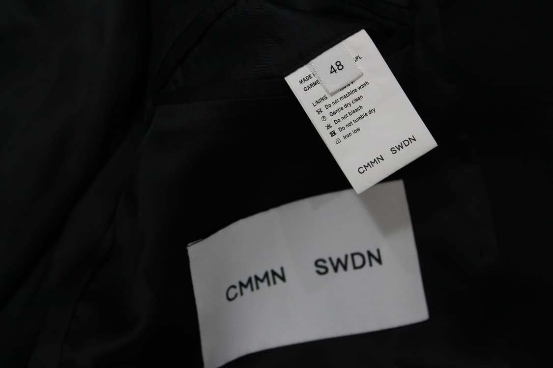 CMMN SWDN 커먼스웨덴 오버사이즈 수트 셋업 상품이미지8