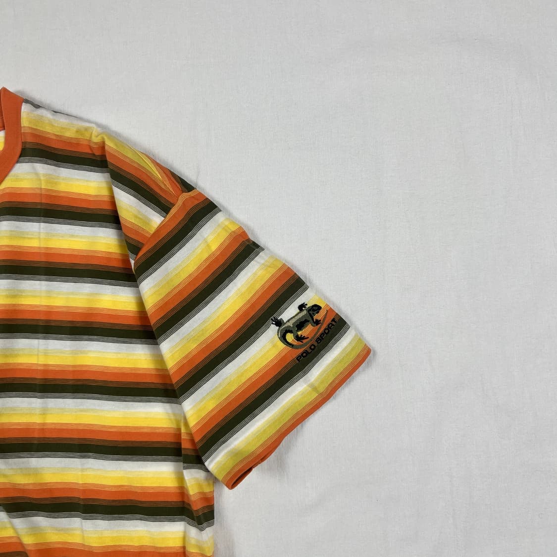 90‘s 폴로스포츠 polo sports 스트라이프 반팔티 상품이미지3