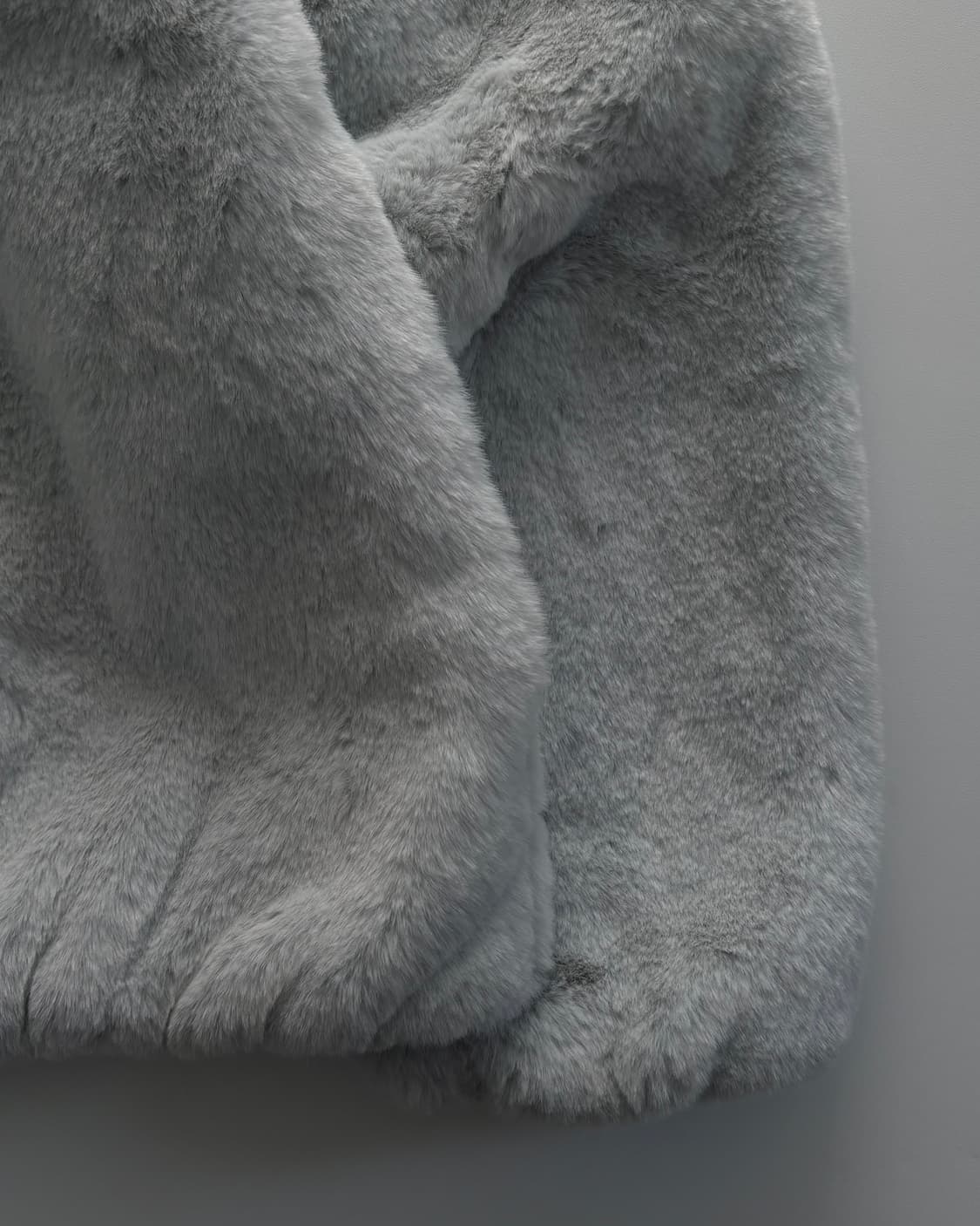 Nike 나이키 빅 스우시 그레이시 블루 컬러 퍼 자켓 상품이미지5