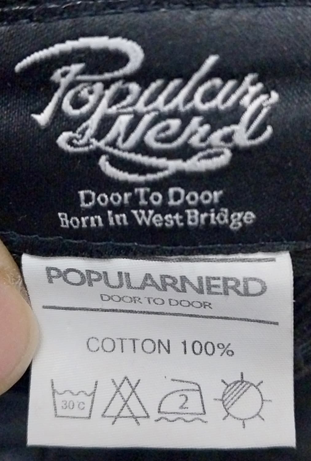 파퓰러너드 데님 캠프캡 상품이미지7