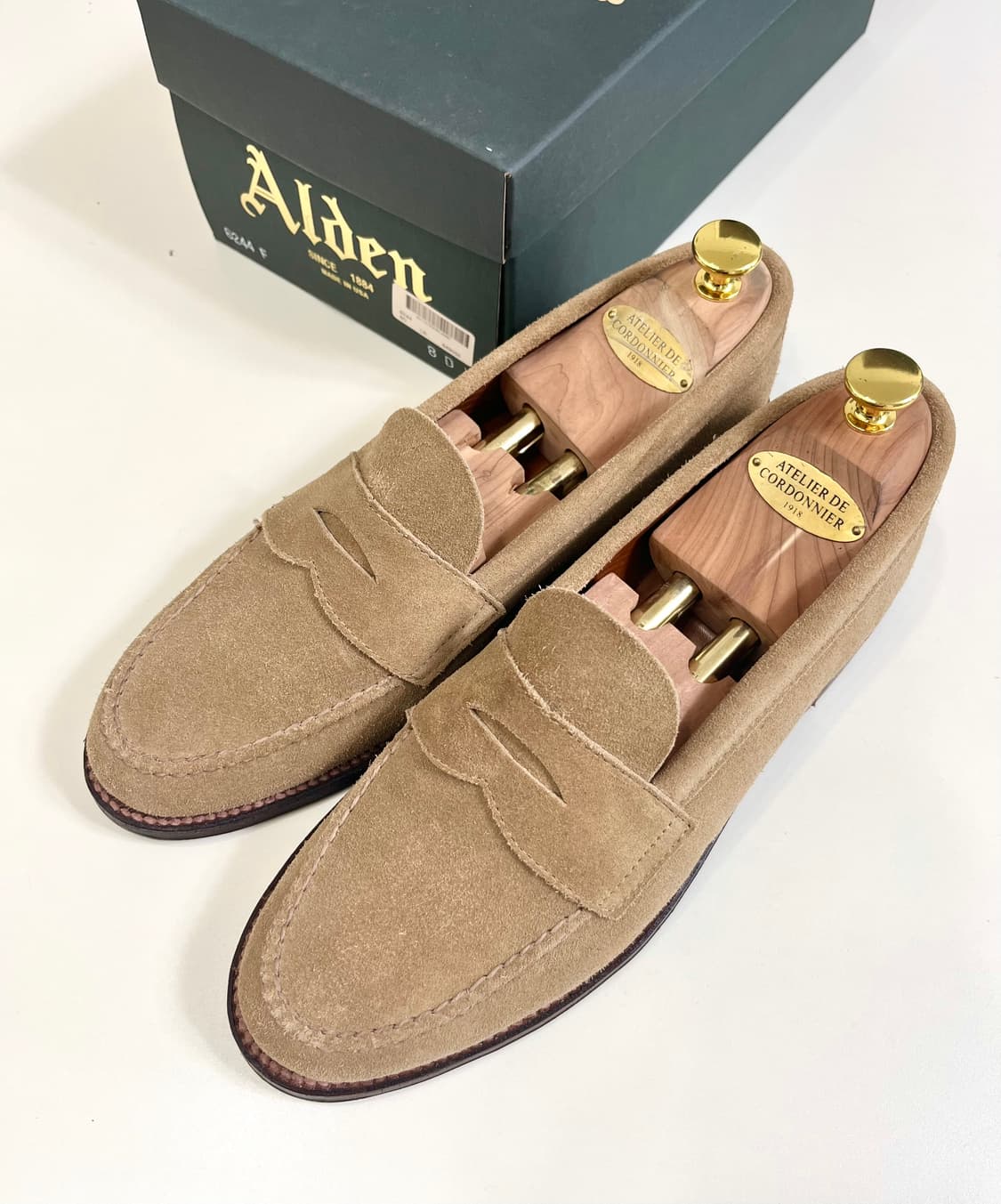 Alden 알든 6244f 언라인드 페니로퍼/8D 상품이미지1