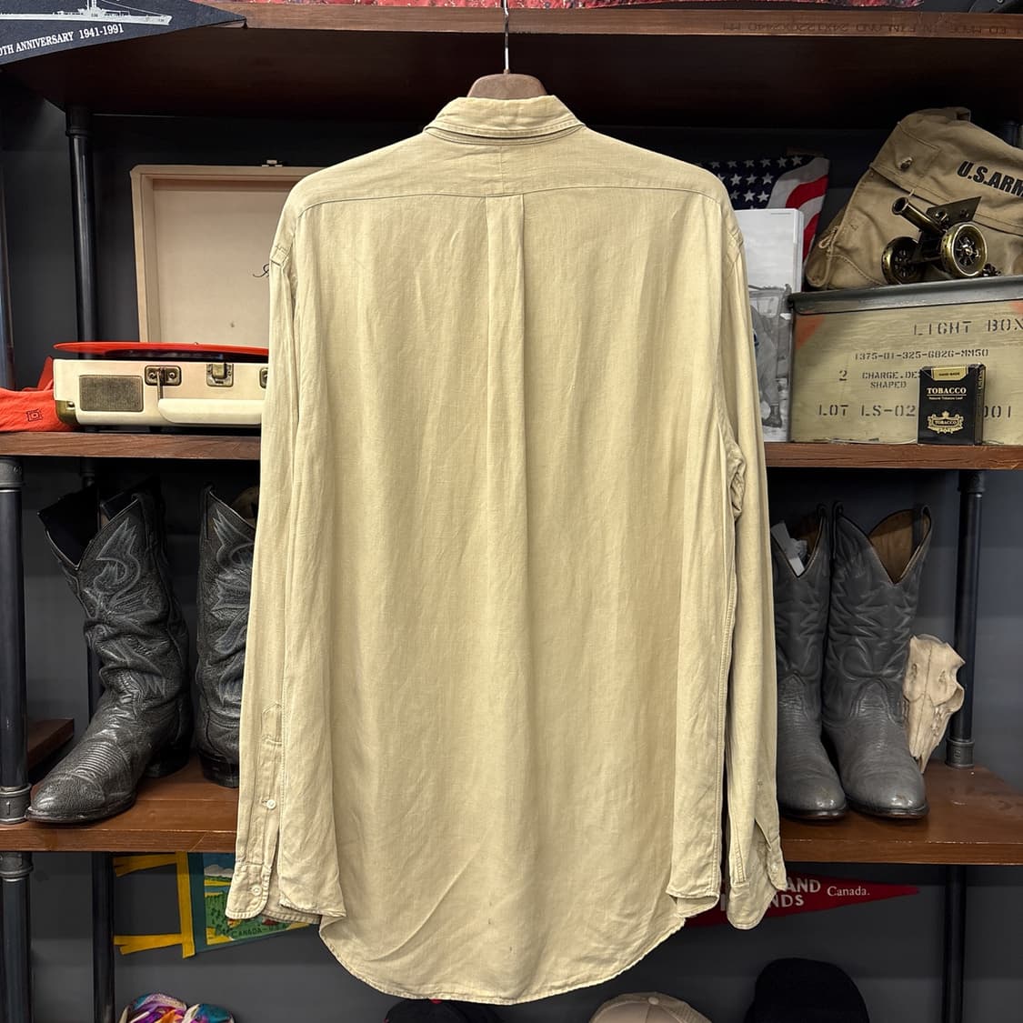 00s 폴로 랄프로렌 클래식핏 린넨 트윌 실크셔츠 N1281 상품이미지2