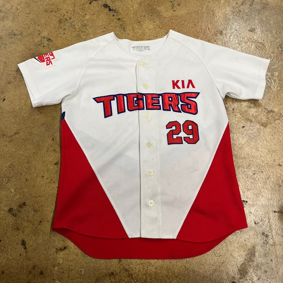 [85] 기아 타이거즈 야구 유니폼 나지완 마킹 b14 상품이미지2