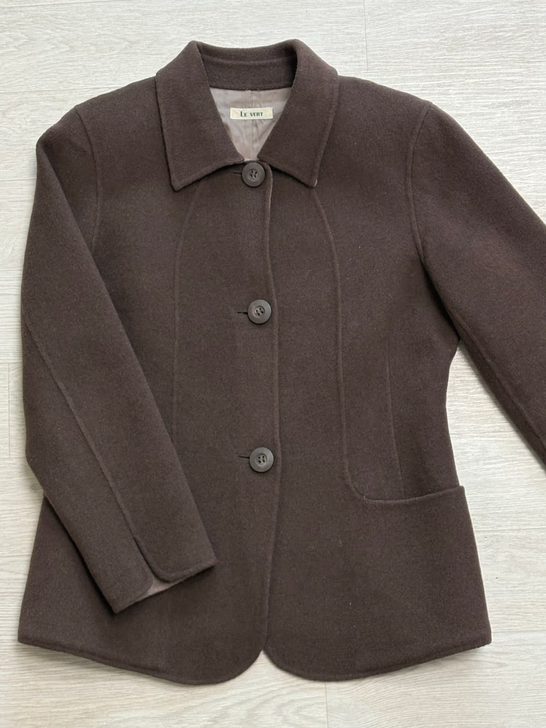 빈티지 코코아 숏코트 상품이미지2