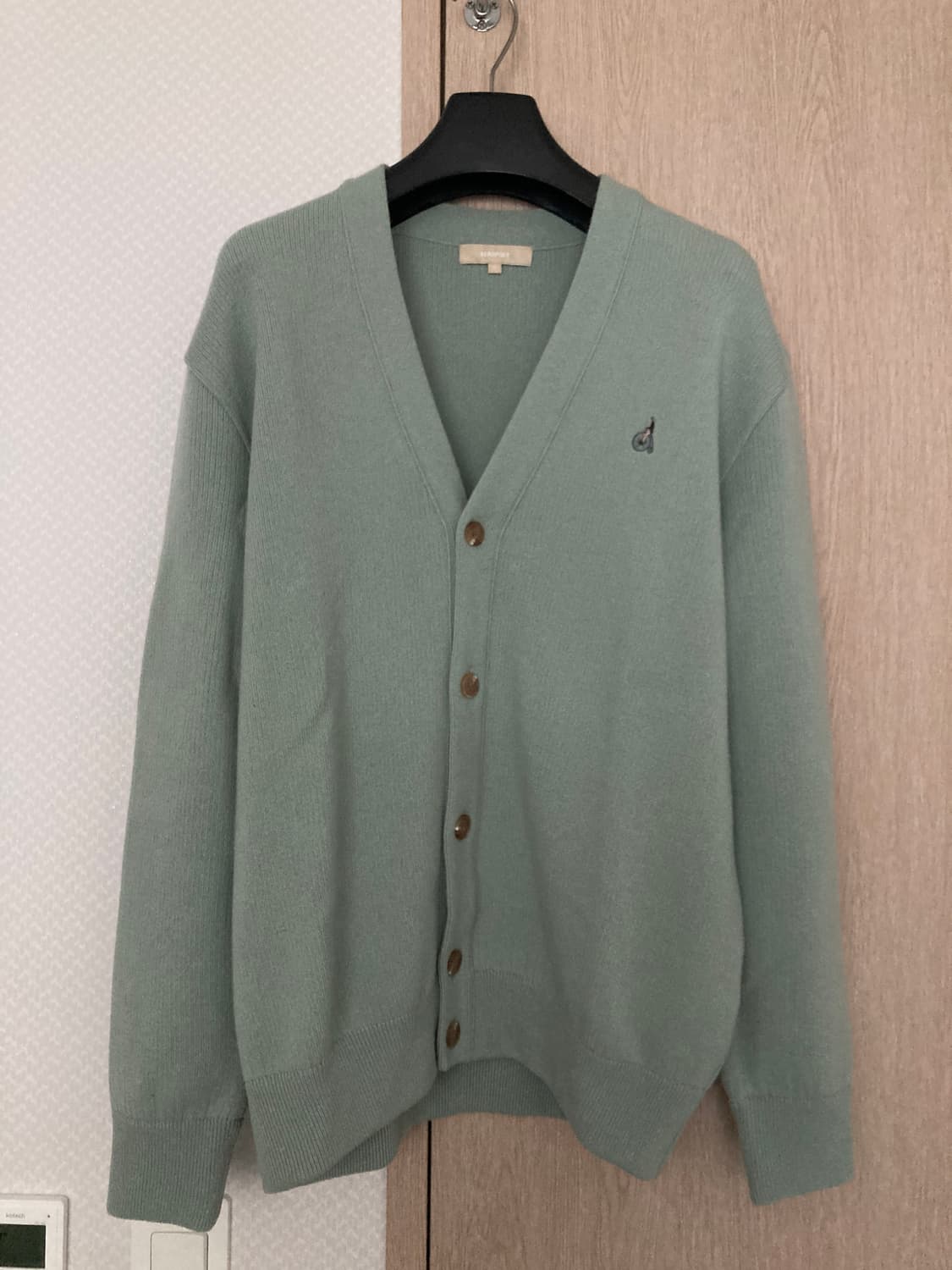 빈폴 민트색 울 카디건(가디건)  M 상품이미지1