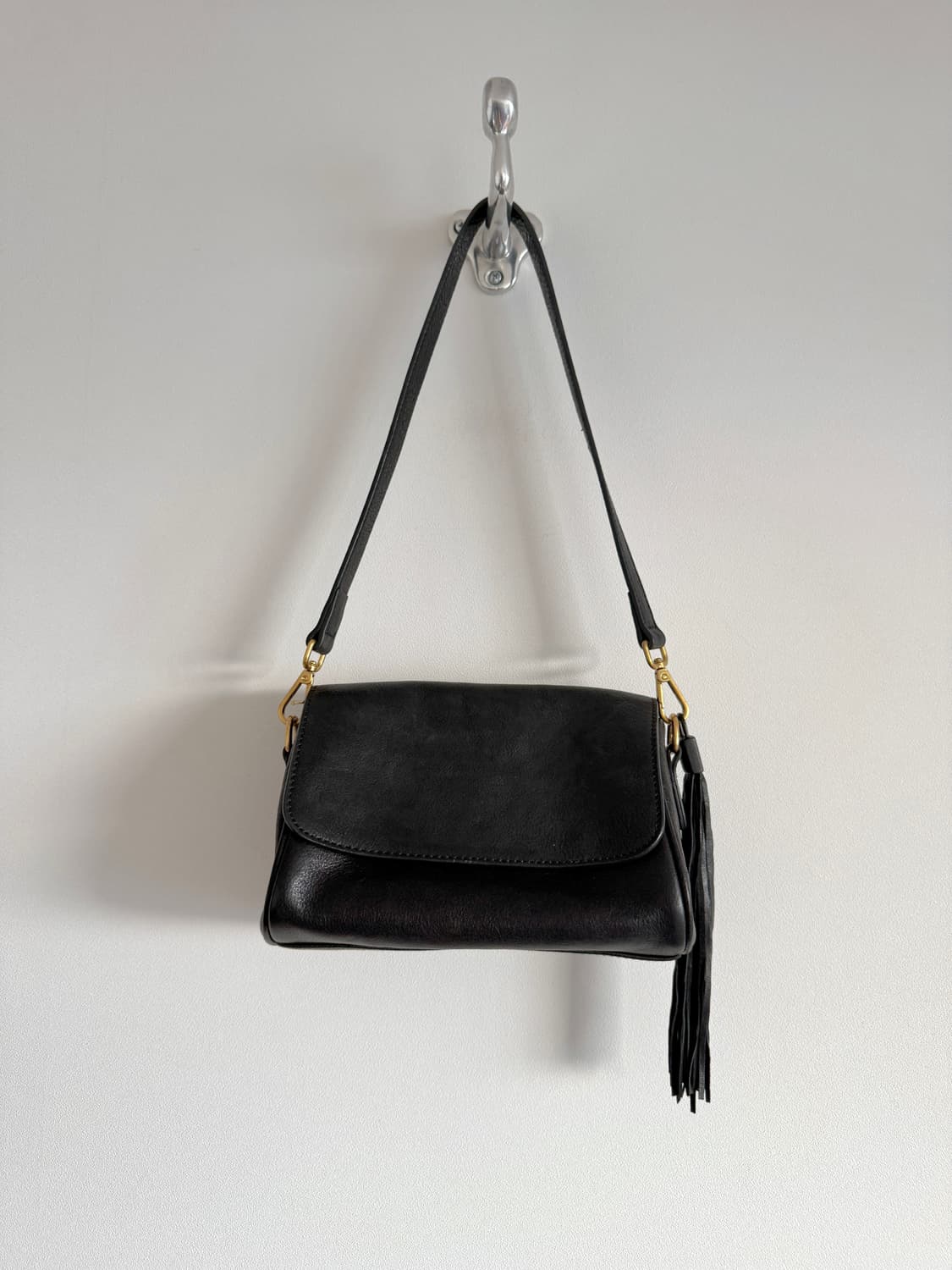 Pre owned 레더 숄더백 상품이미지1