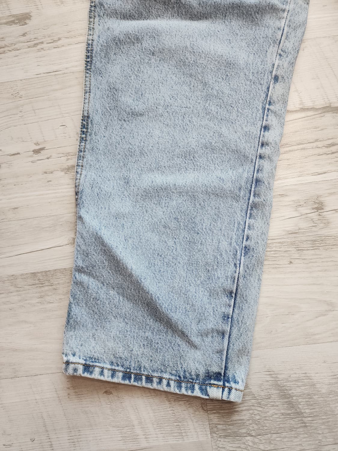 ZARA 자라 연청 데님 팬츠 팜. USA34(32~33)인치 청바지 상품이미지4