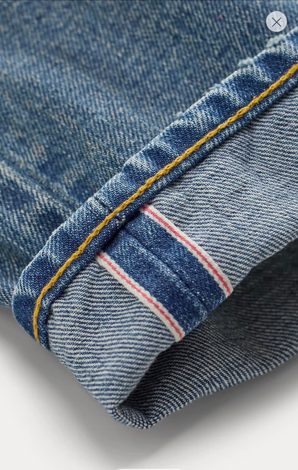 RRL 빈티지파이포켓 미드랜드 셀비지진 32-30 새상품 상품이미지4