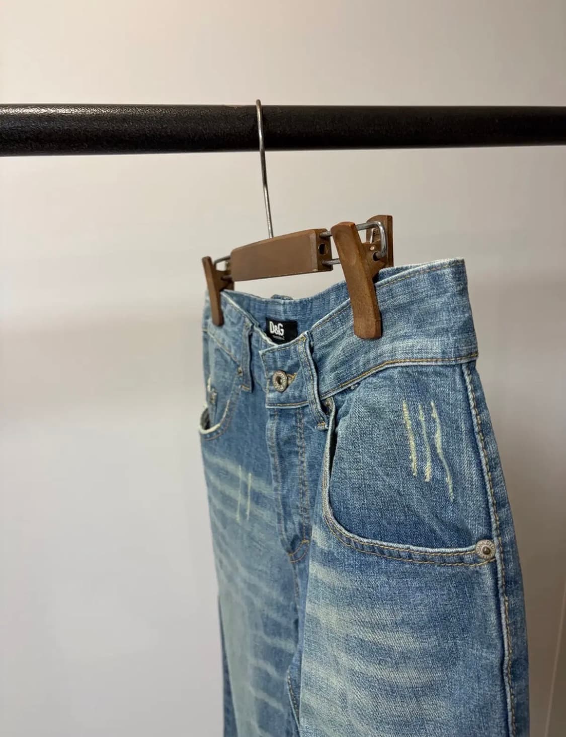 (32) 00s 돌체앤가바나 백포인트 워싱 데님팬츠 상품이미지2