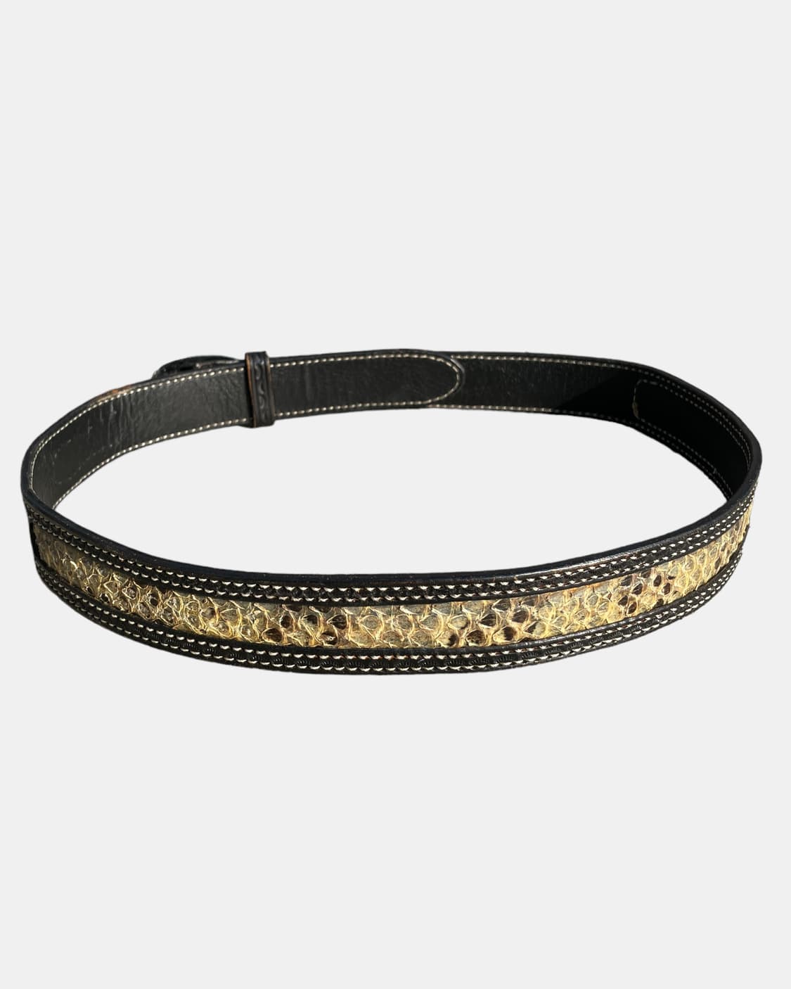 vintage python western belt 상품이미지5