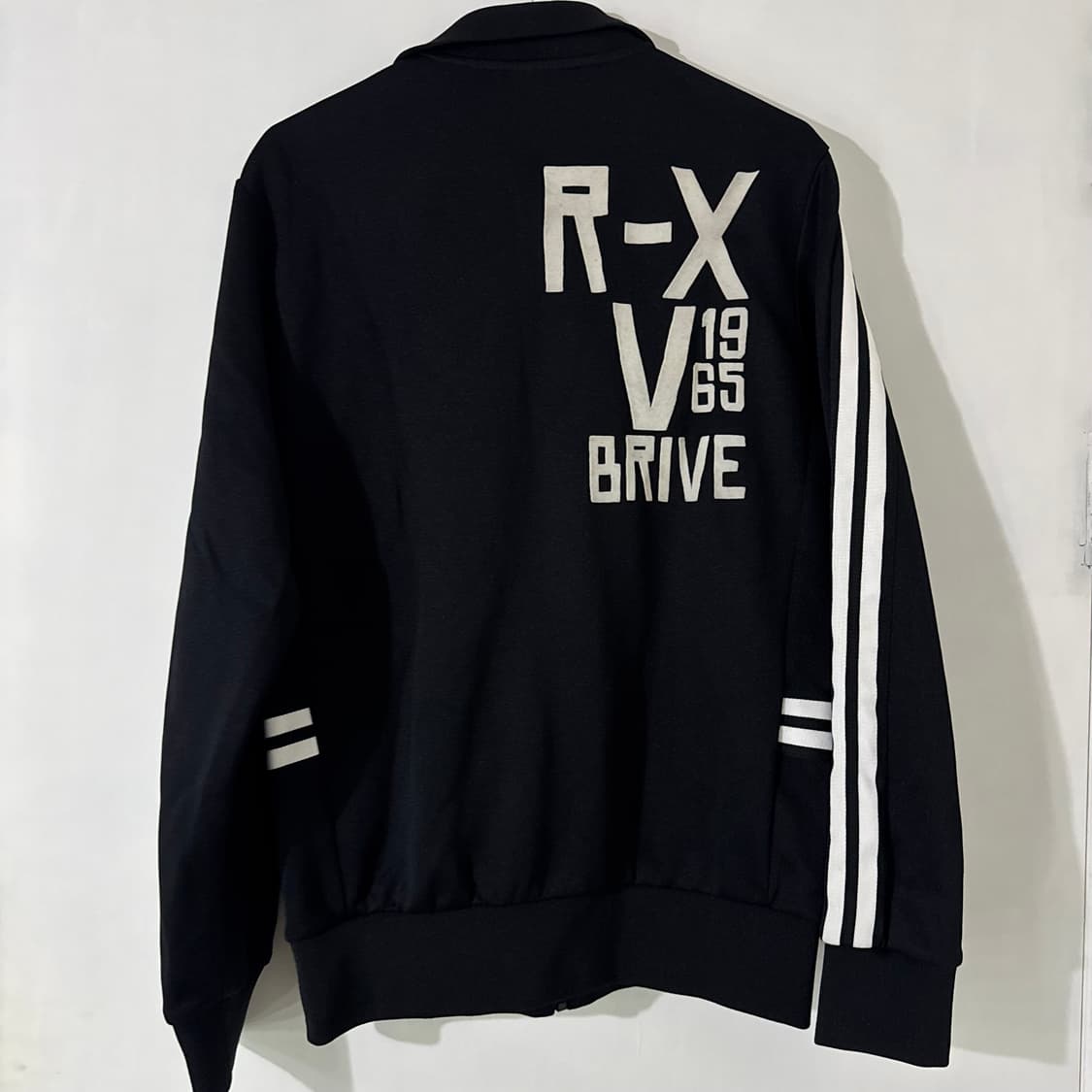 빈티지 올드스쿨 르꼬끄 영어로고 배색 져지 🖤🤍 상품이미지8