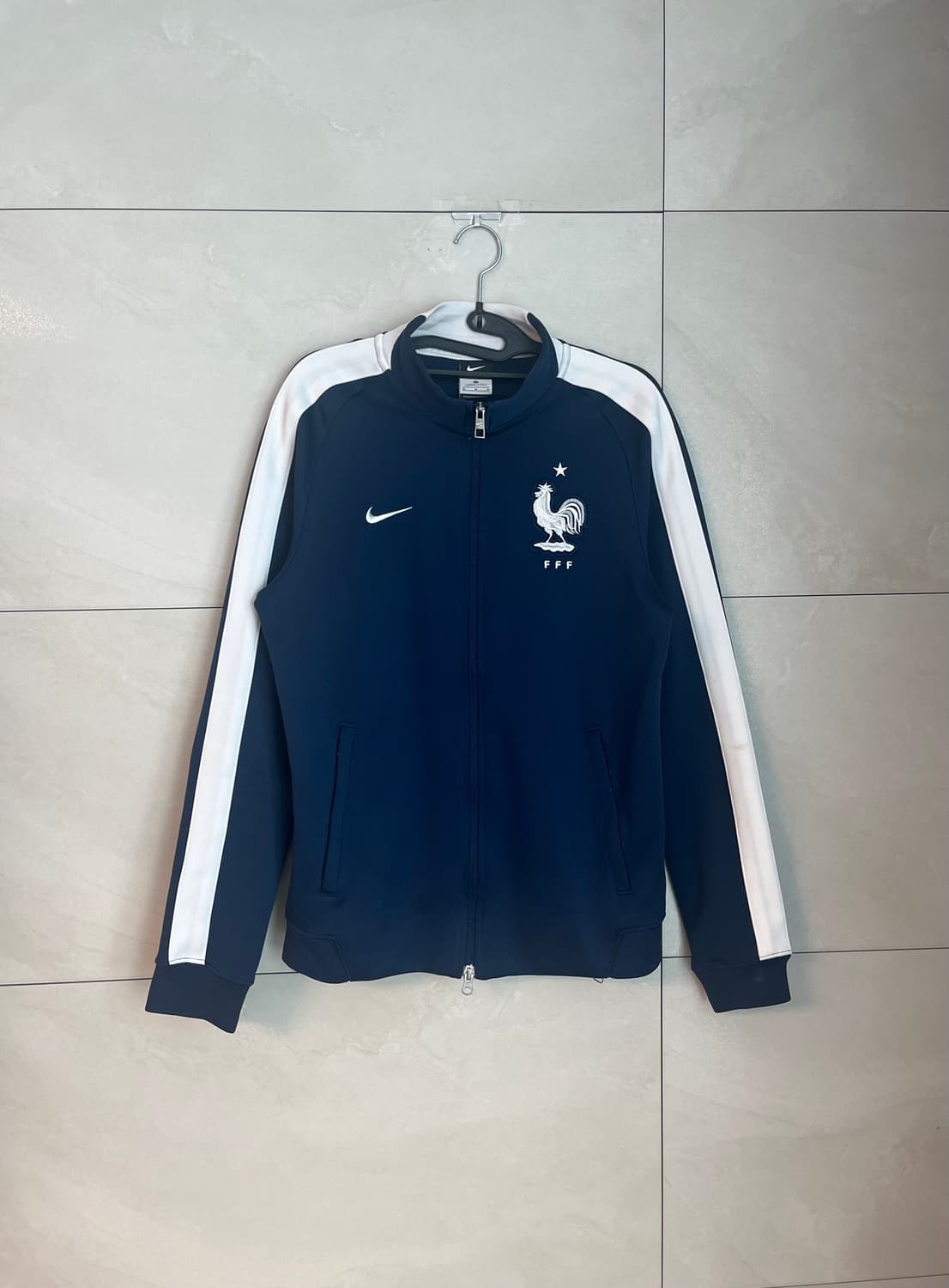 나이키 14-16 프랑스 국대 어센틱 트랙 자켓 져지 [M/95]  상품이미지1