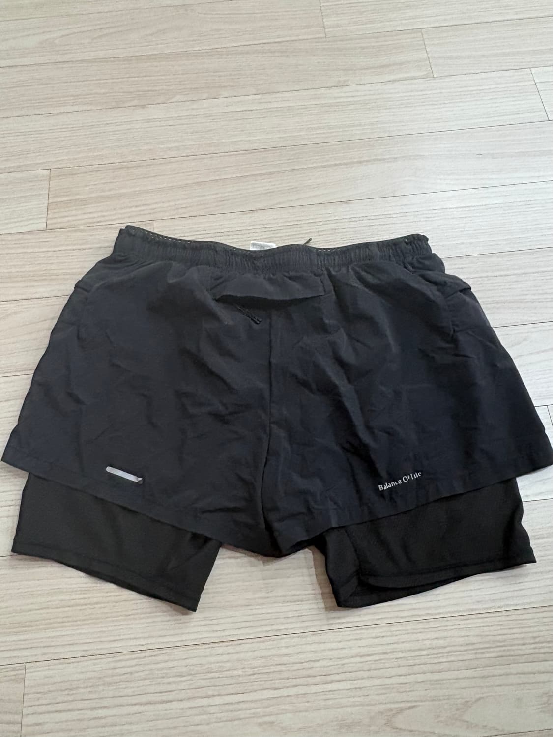 브라운야드 밸런스 바지 블랙 상품이미지2