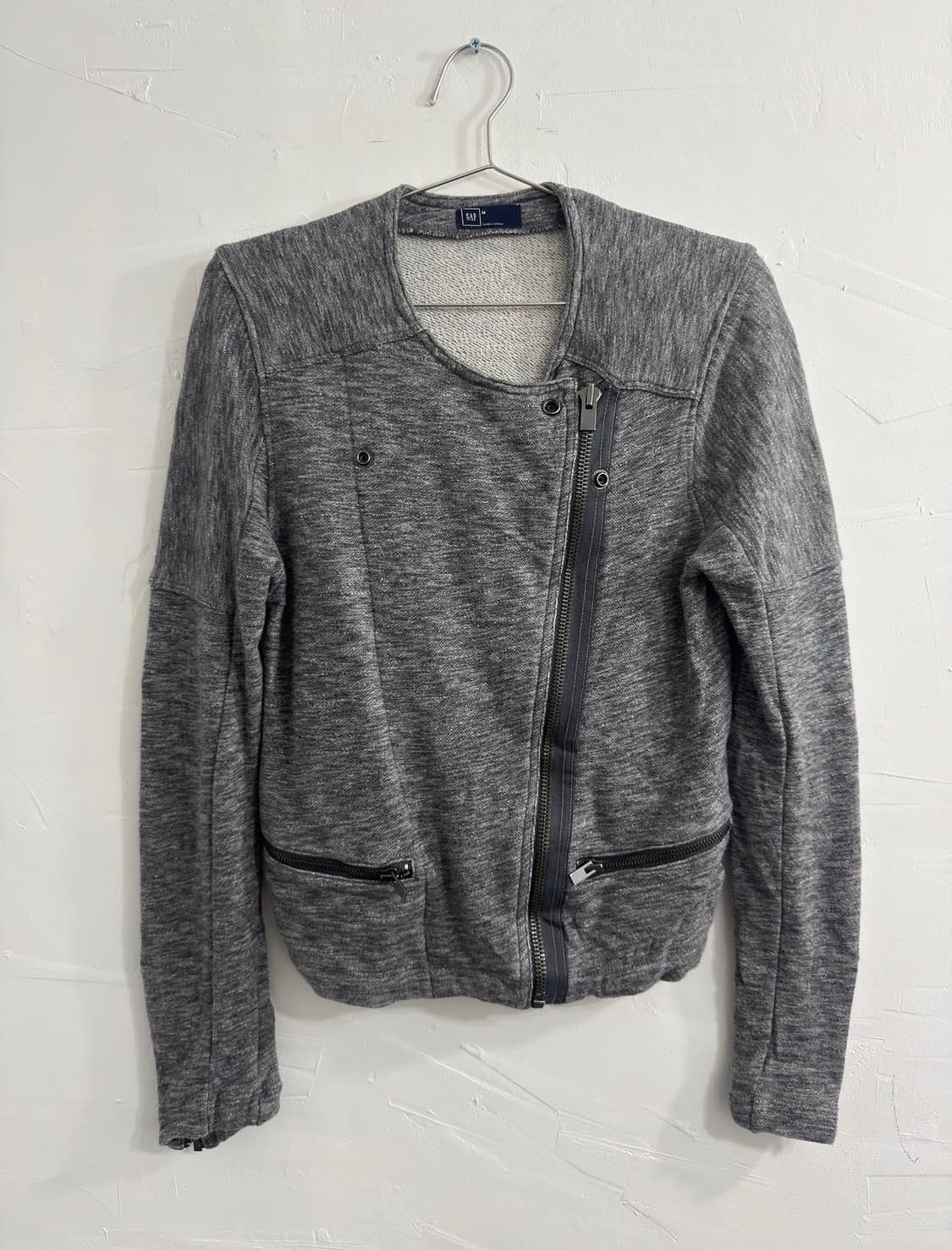 GAP zip jacket 사선 집업 자켓 상품이미지1