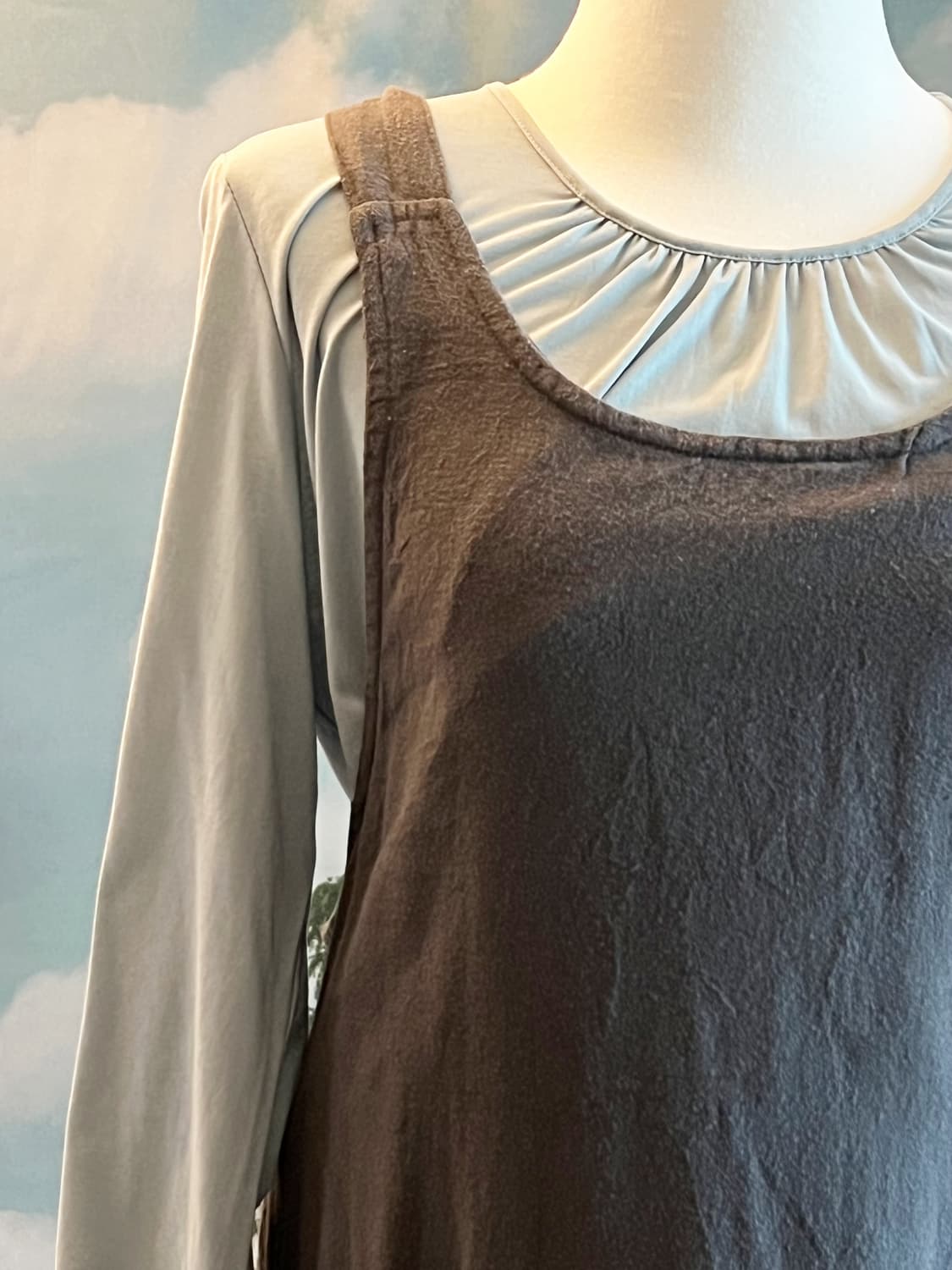 charcoal dress set 상품이미지3