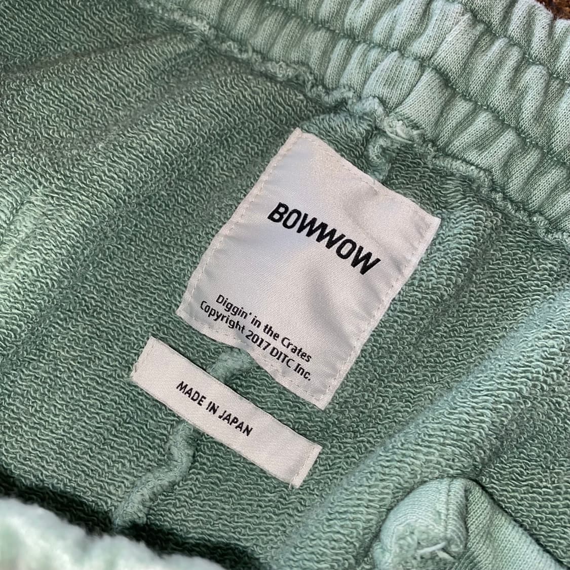 (L) bowwow 바우와우 페인트 에이징 스웻팬츠 상품이미지4