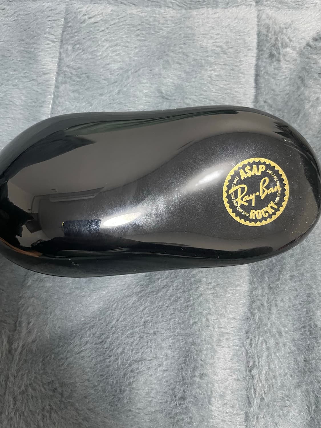 레이밴 x 에이셉 라키 웨이페어러 푸퍼 폴리쉬드 블랙 프레임 상품이미지3