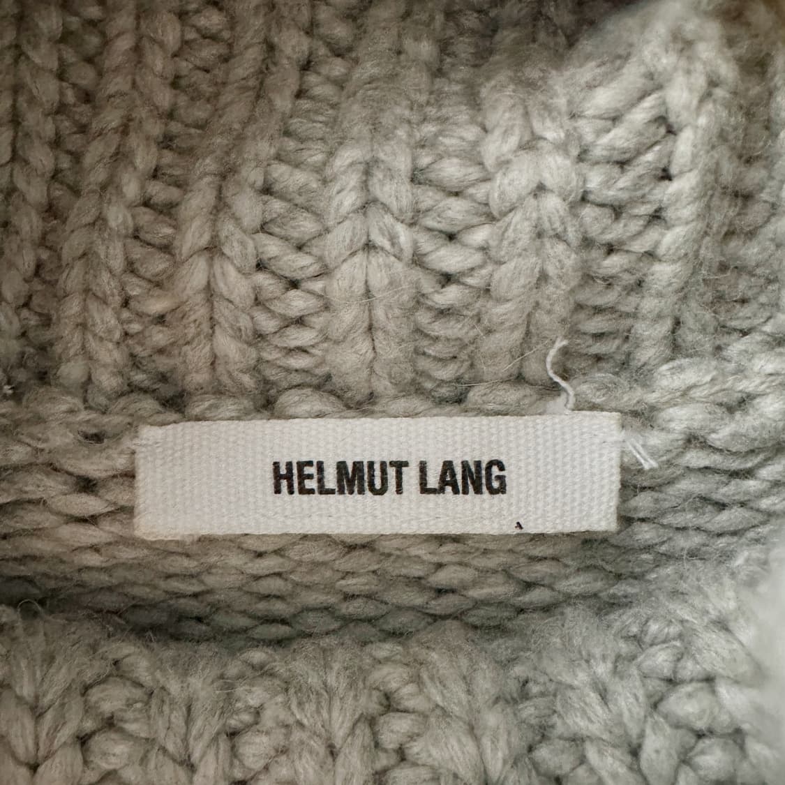 헬무트랭 비스코스 알파카 혼방 터틀넥 니트 그레이 000사이즈 상품이미지8
