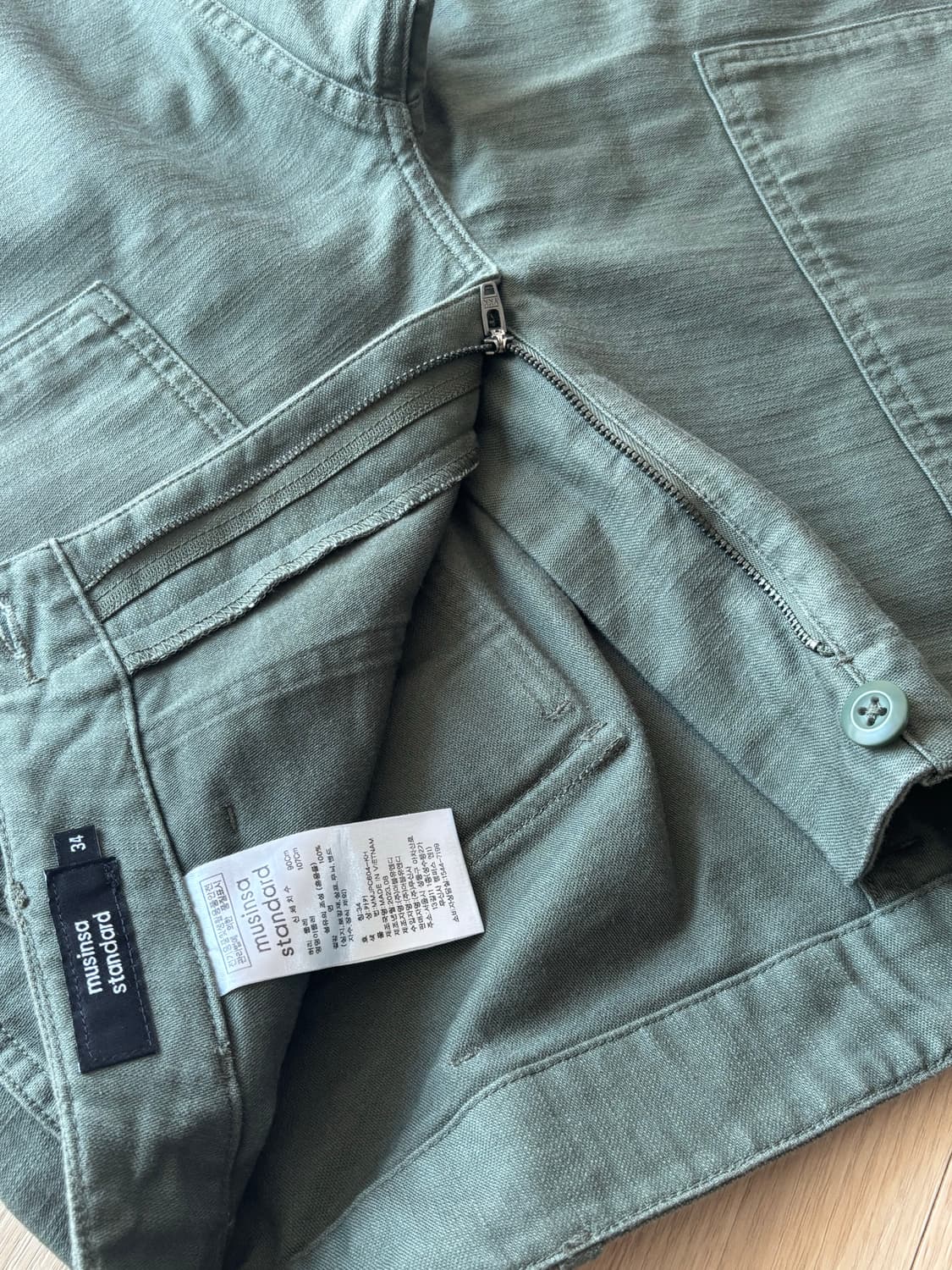 [34] 무신사 스탠다드 레플리카 퍼티그 팬츠 상품이미지3