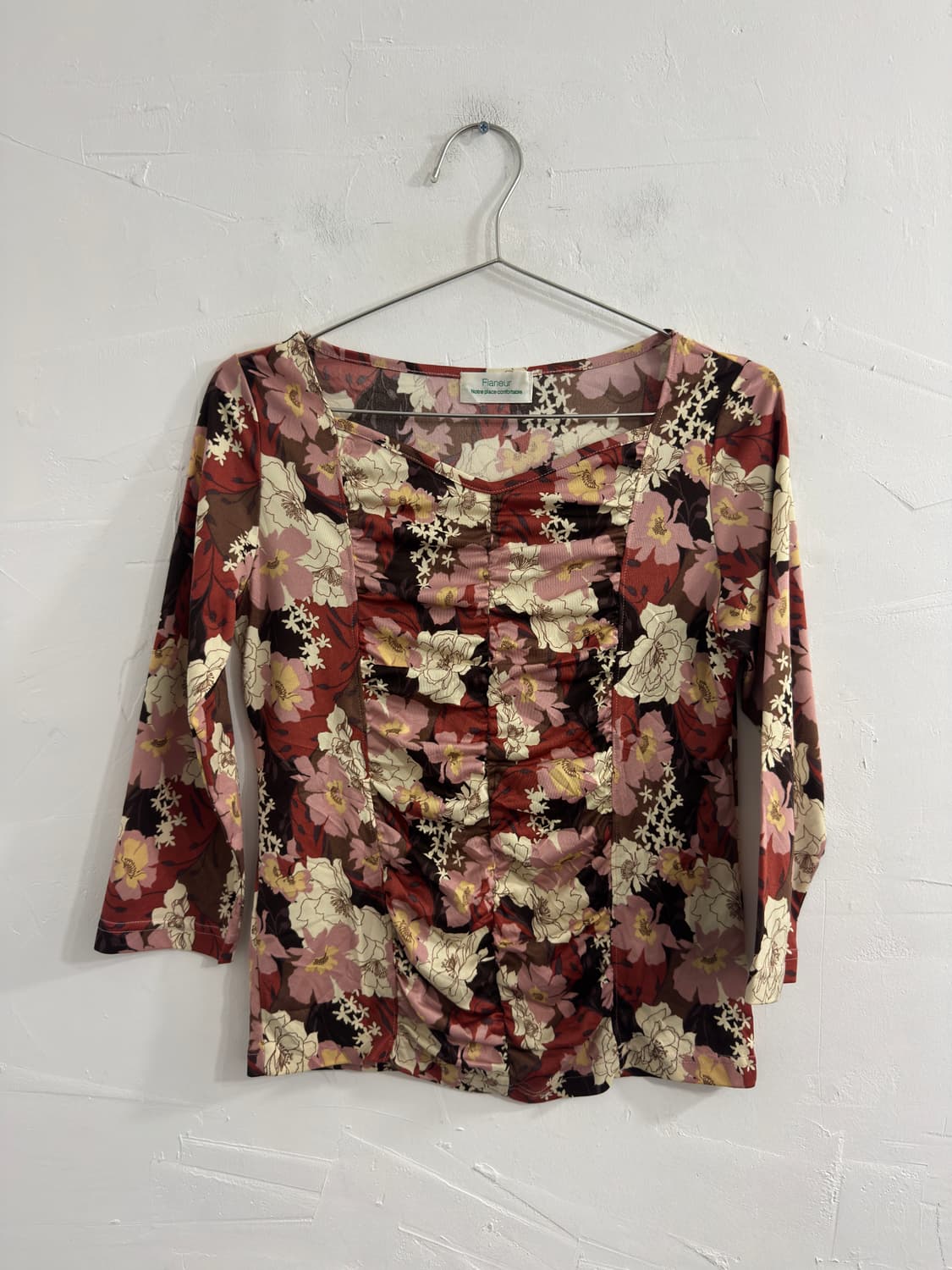 flaneur flower shirring top 상품이미지1